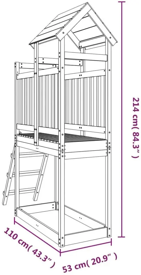 Modul VidaXL 826536 (Natural) - 9