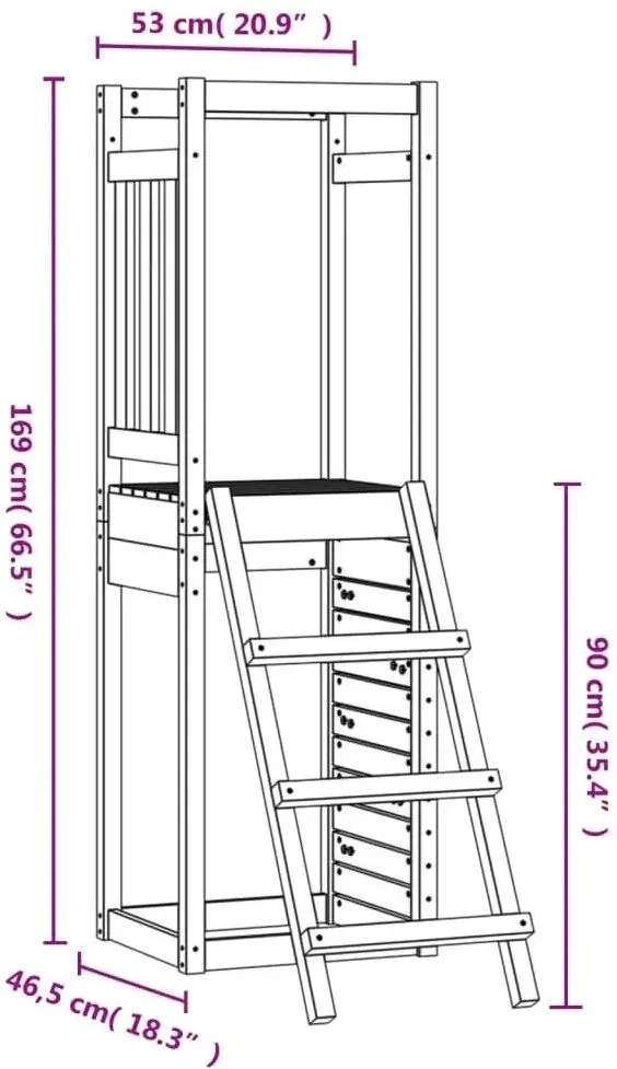 Modul VidaXL 826560 (Natural) - 8