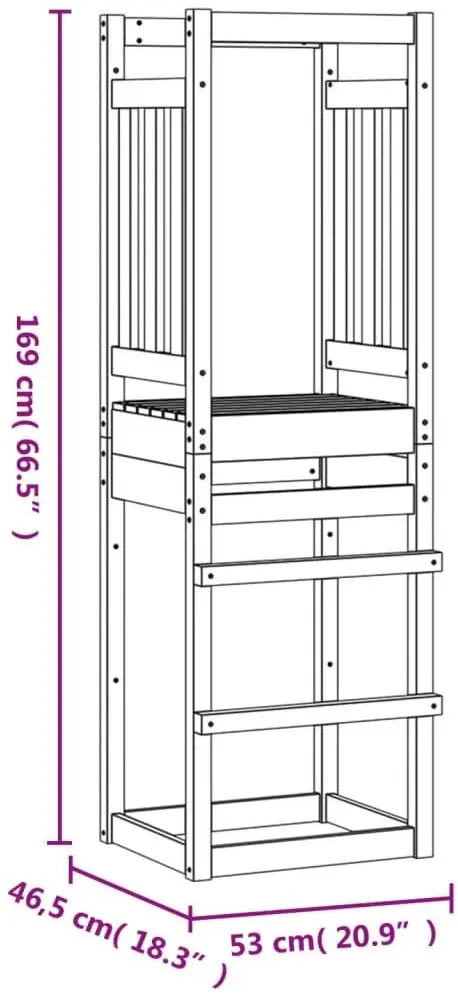 Modul VidaXL 826577 (Natural) - 7