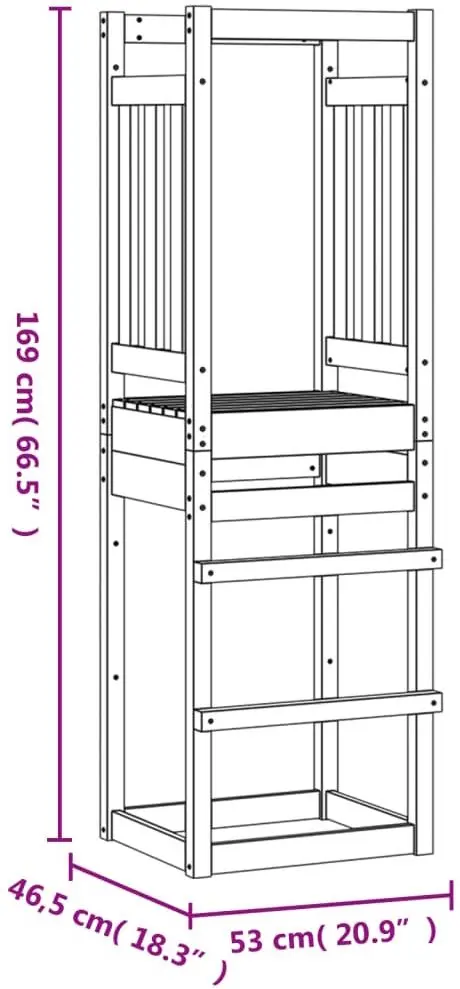 Modul VidaXL 826579 (Natural) - 8