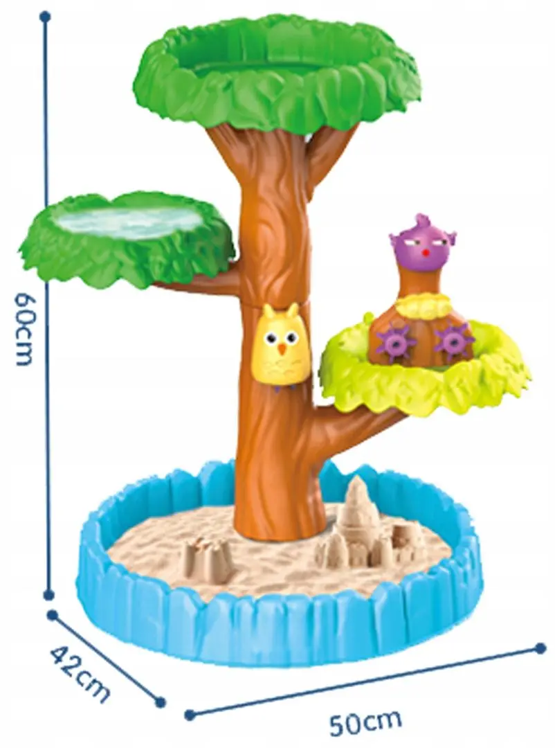 Nisipiera 2in1 Woopie Big Tree (Green/Brown) - 3