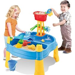Masa pentru joaca 2in1 Woopie Mill (Blue/Yellow) Thumb