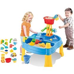 Masa pentru joaca 2in1 Woopie Mill (Blue/Yellow) Thumb