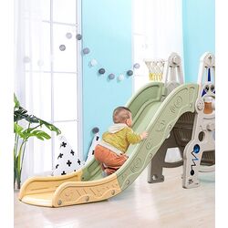 Complex de joaca Yuanyile Slide Swing 3in1 TKR005/1 (Green) Thumb