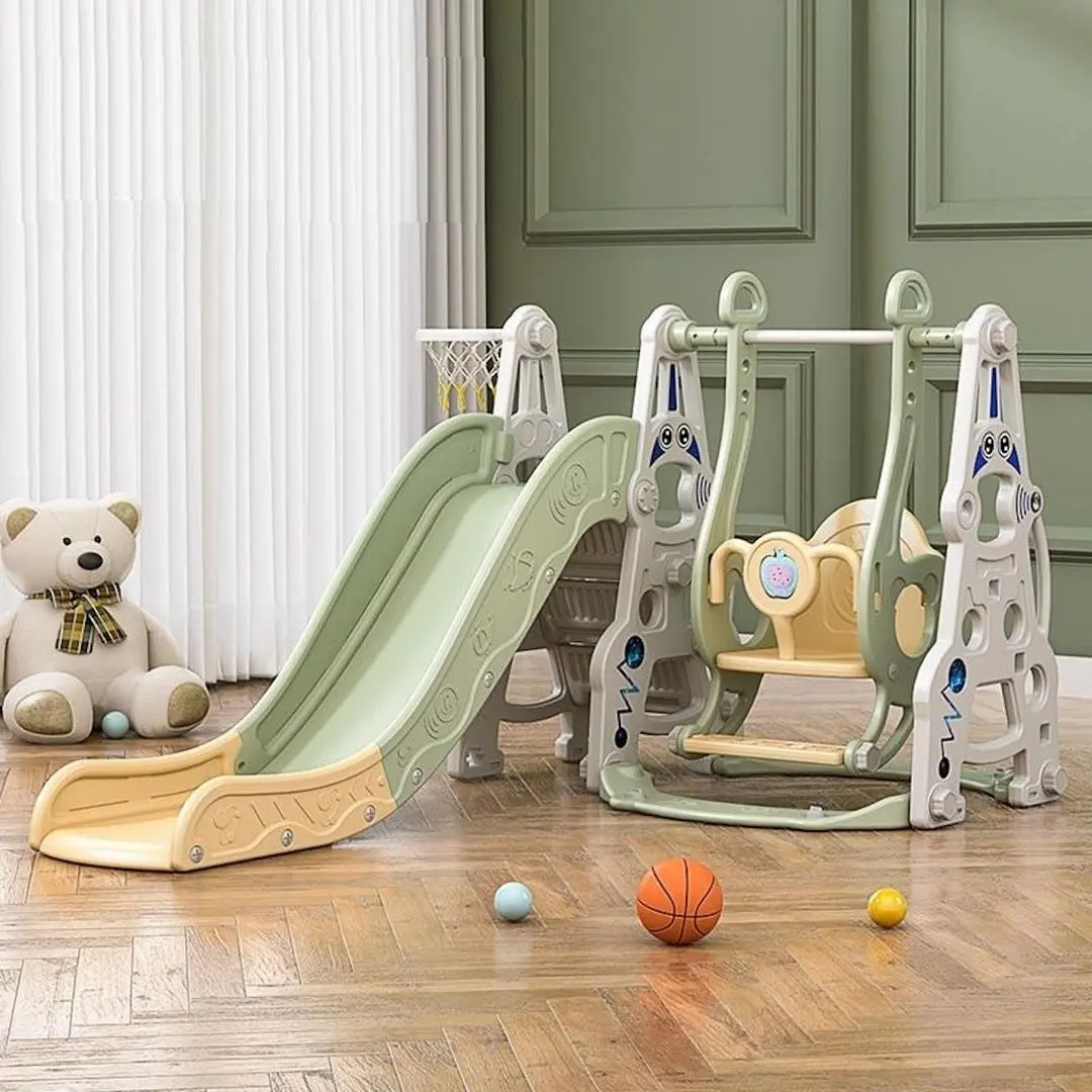 Complex de joaca Yuanyile Slide Swing 3in1 TKR005/1 (Green)