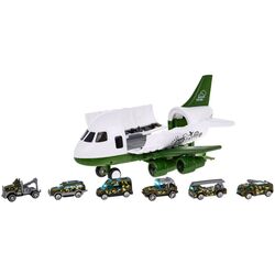 Set de joaca Aircraft Parkin Military Aircraft (White/Green) Thumb