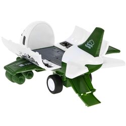 Set de joaca Aircraft Parkin Military Aircraft (White/Green) Thumb