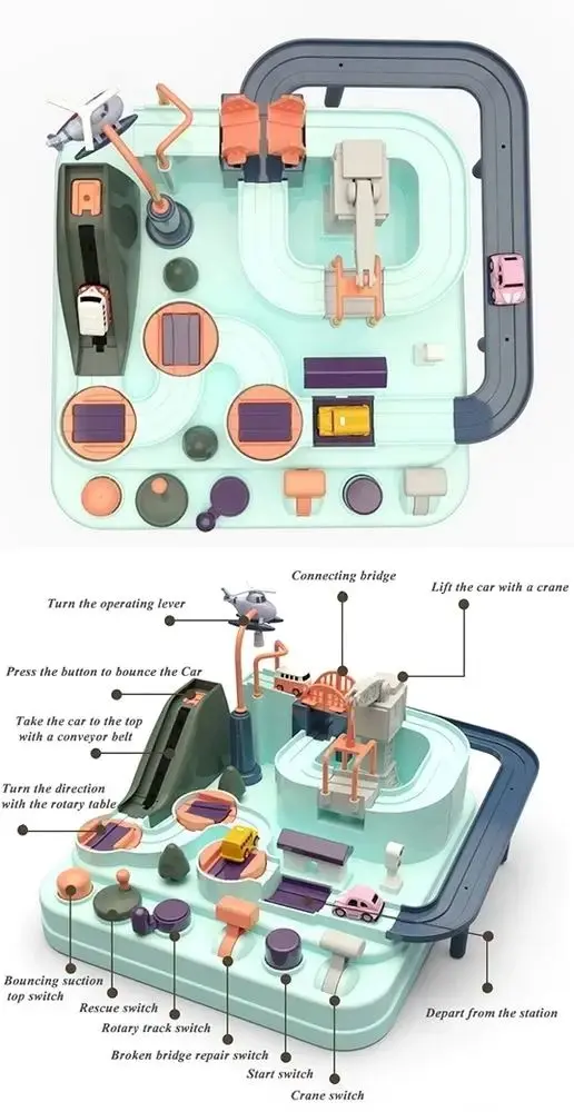 Set de joaca AliBibi IBH564094 (Green)