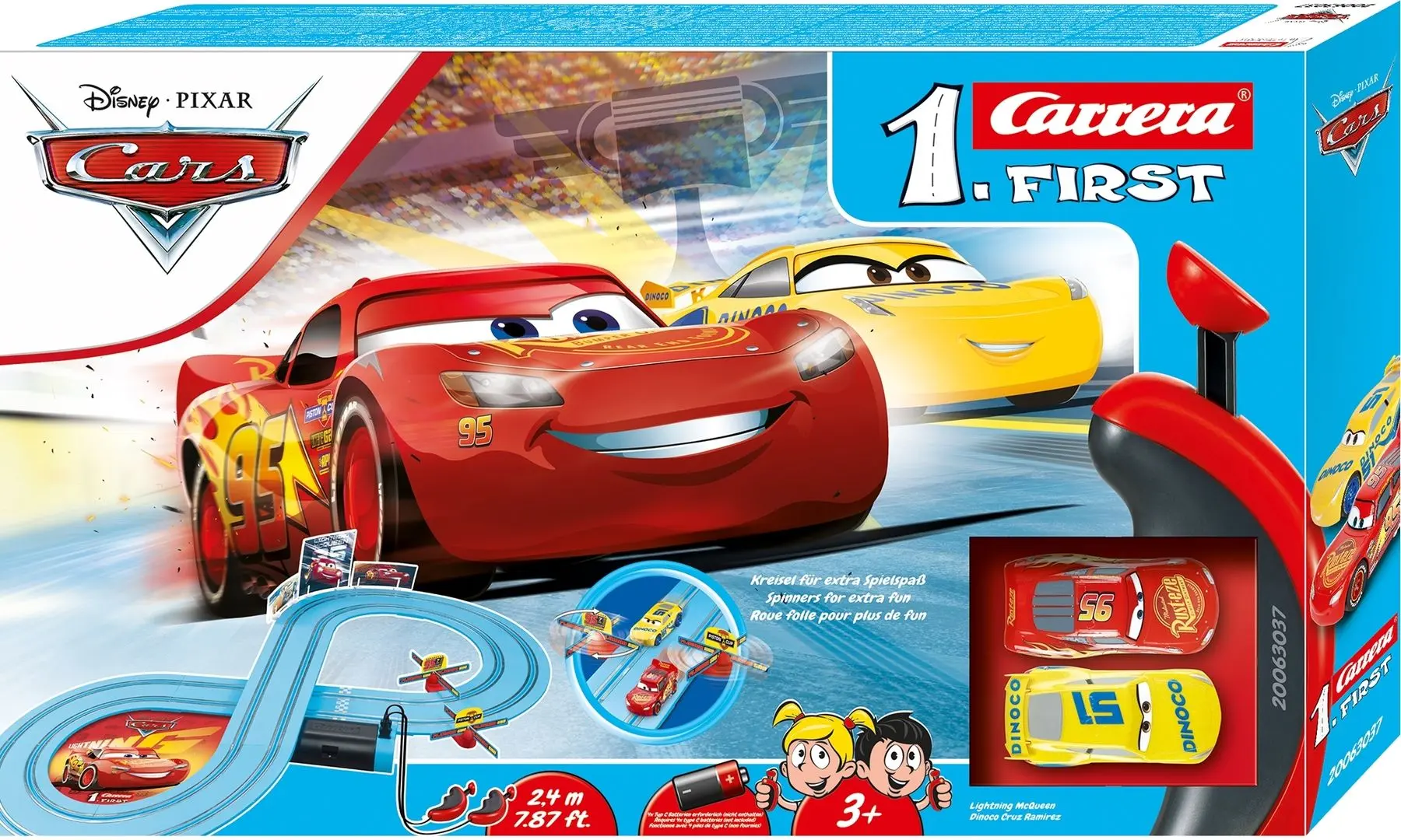 Игровой набор Carrera First Disney Pixar Cars Race of Friends