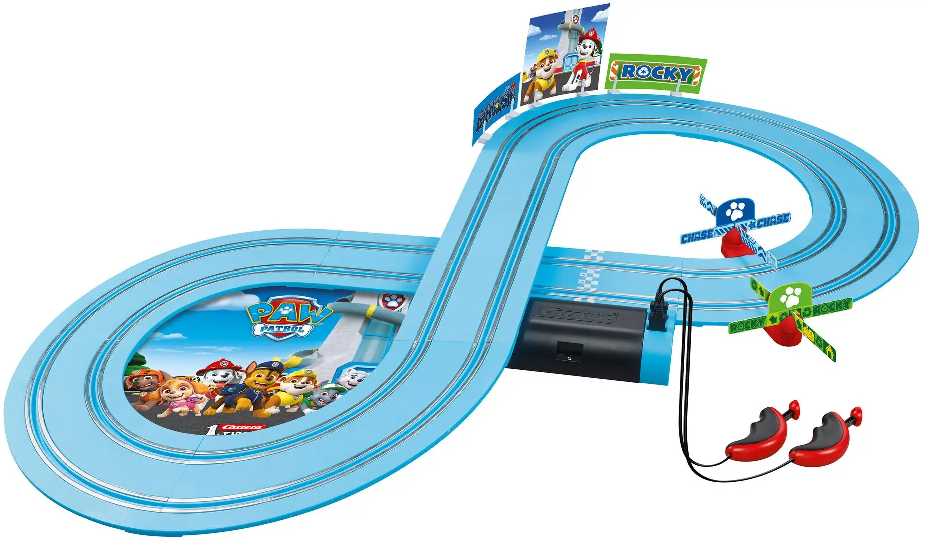 Set de joaca Carrera First Paw Patrol Ready for Action (Light Blue)