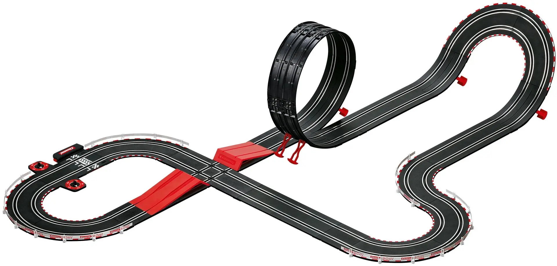 Set de joaca Carrera Go 200 Big Block Power (Black/Red)