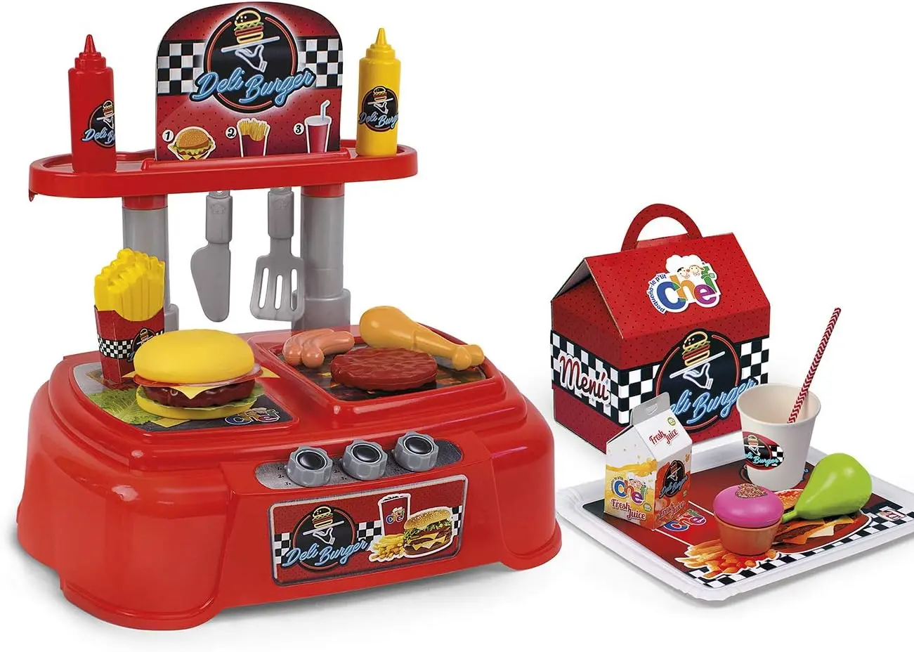 Set de joaca Chicos Chef Deli Burger 83007 (Red)