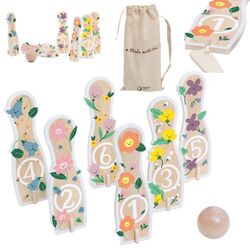 Игровой набор Classic World Bowling Skittles CW60008 (Natural) Thumb