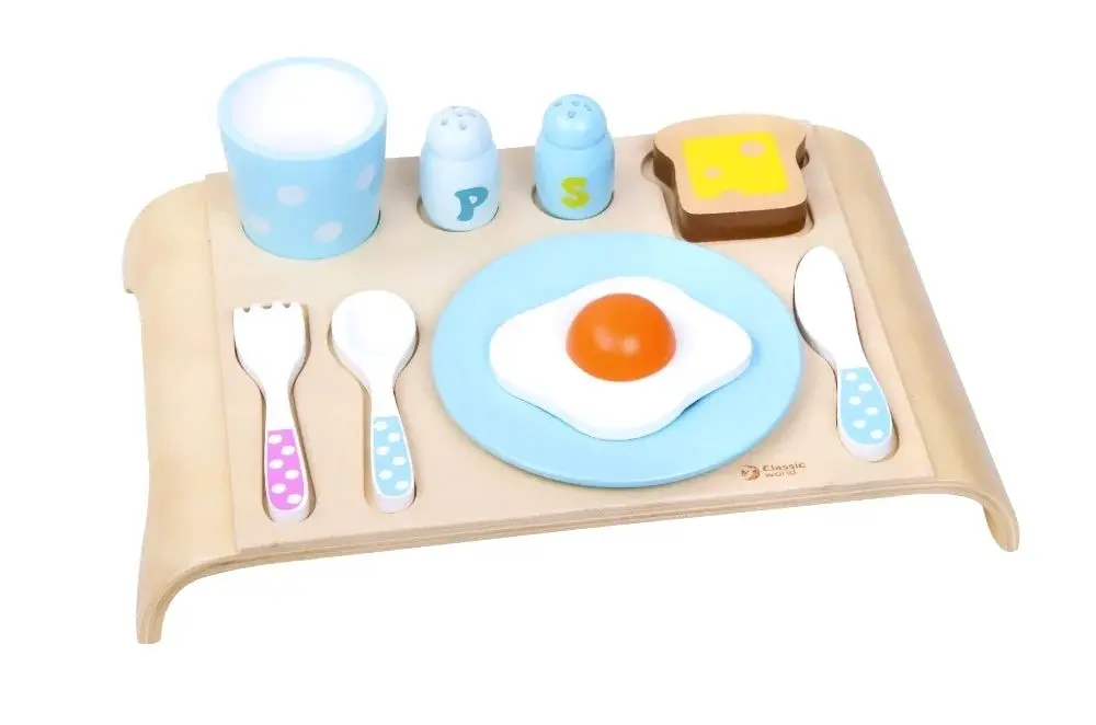Set de joaca Classic World Breakfast 3598 (Wood/Blue) - 2