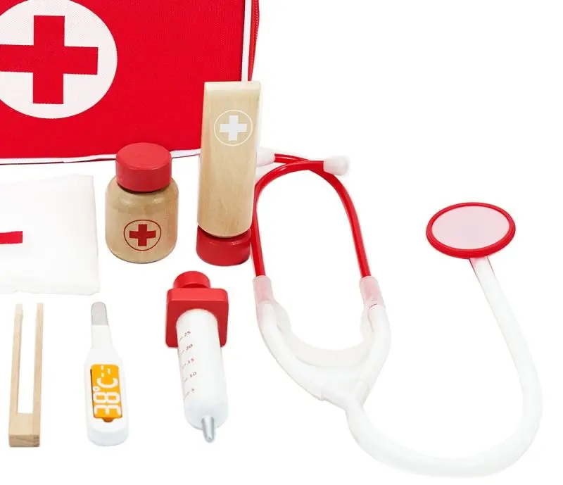 Set de joaca Classic World Doctor Case CW54419 (Red/White)