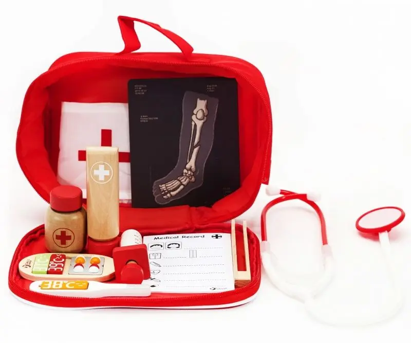 Set de joaca Classic World Doctor Case CW54419 (Red/White)