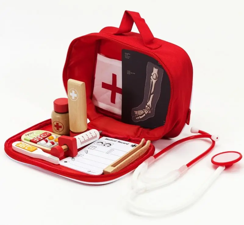 Set de joaca Classic World Doctor Case CW54419 (Red/White)