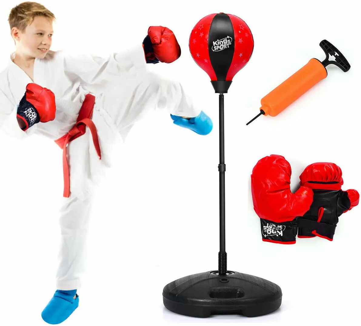 Set de joaca Costway TY564096 (Red/Black)