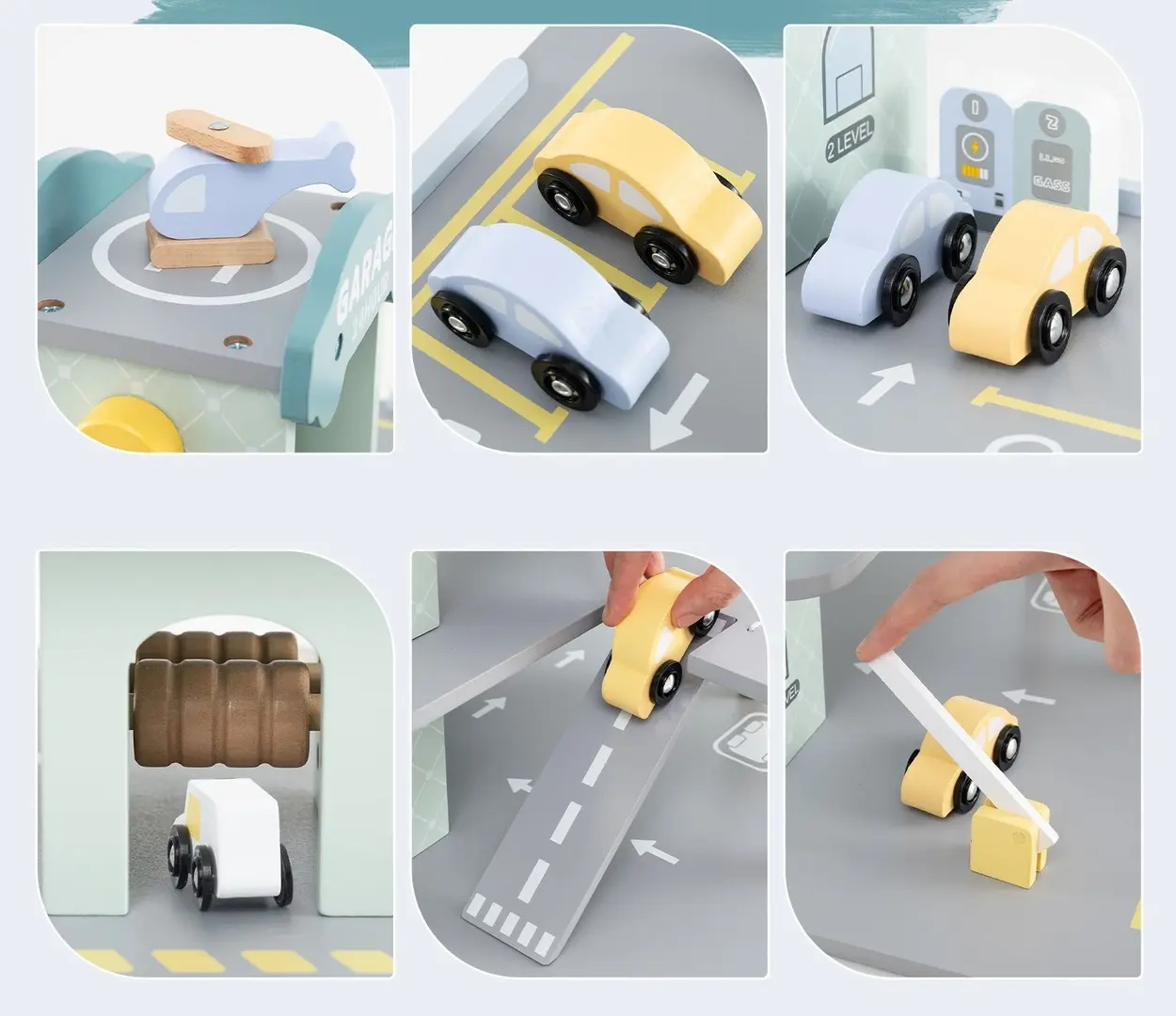 Set de joaca Costway TP10251GR (Grey)