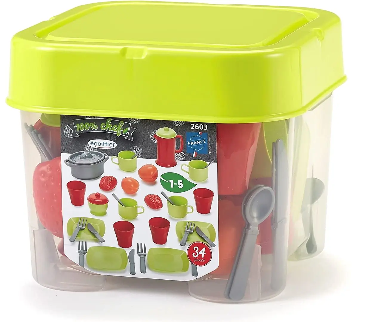 Set de joaca Ecoiffier 2603 (Green/Red)