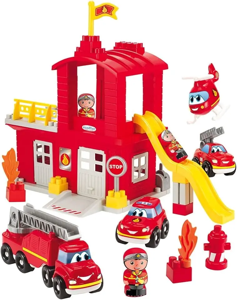 Игровой набор Ecoiffier Abrick Fire Station 3026 (Red) - 2