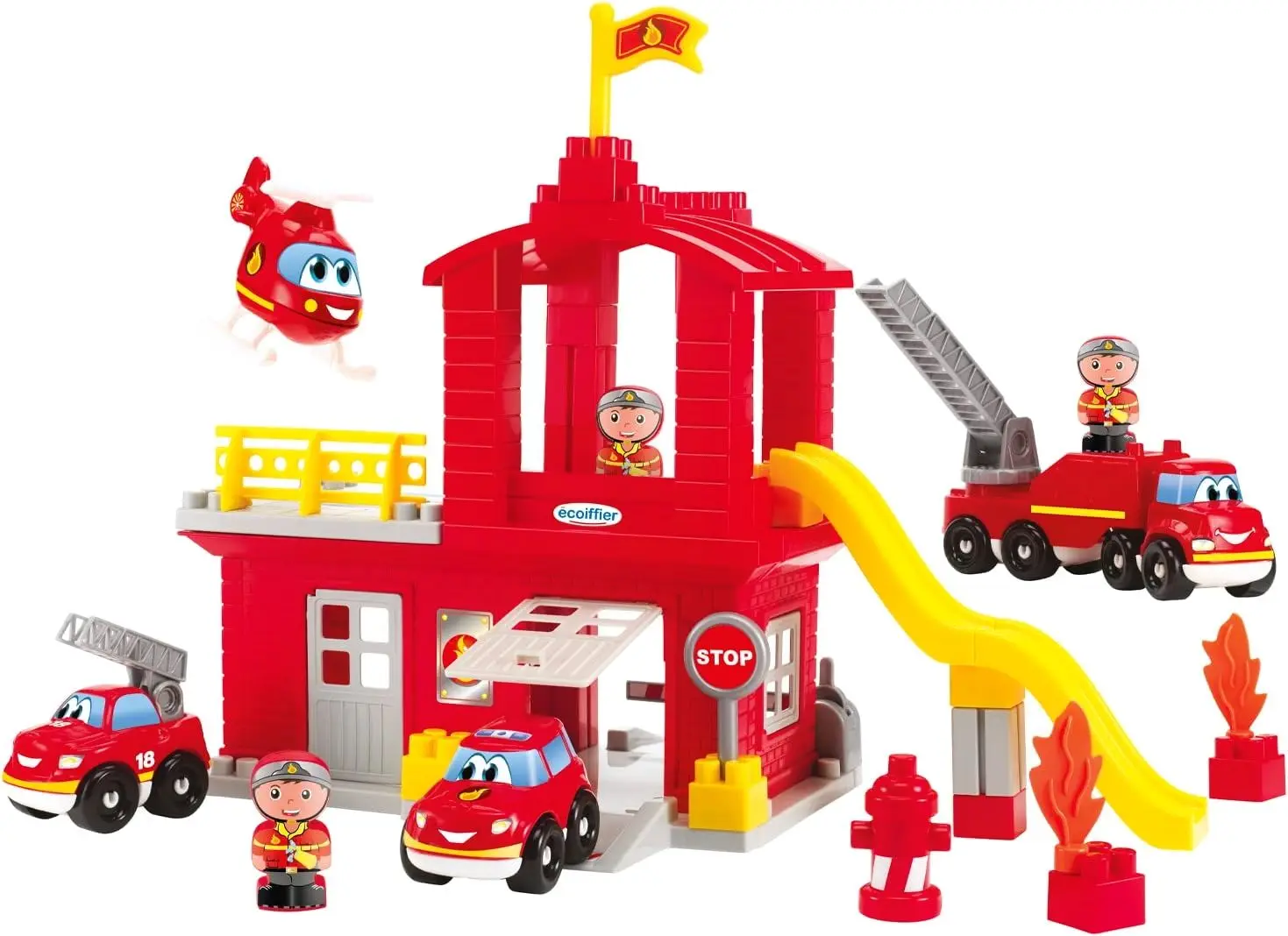 Игровой набор Ecoiffier Abrick Fire Station 3026 (Red)