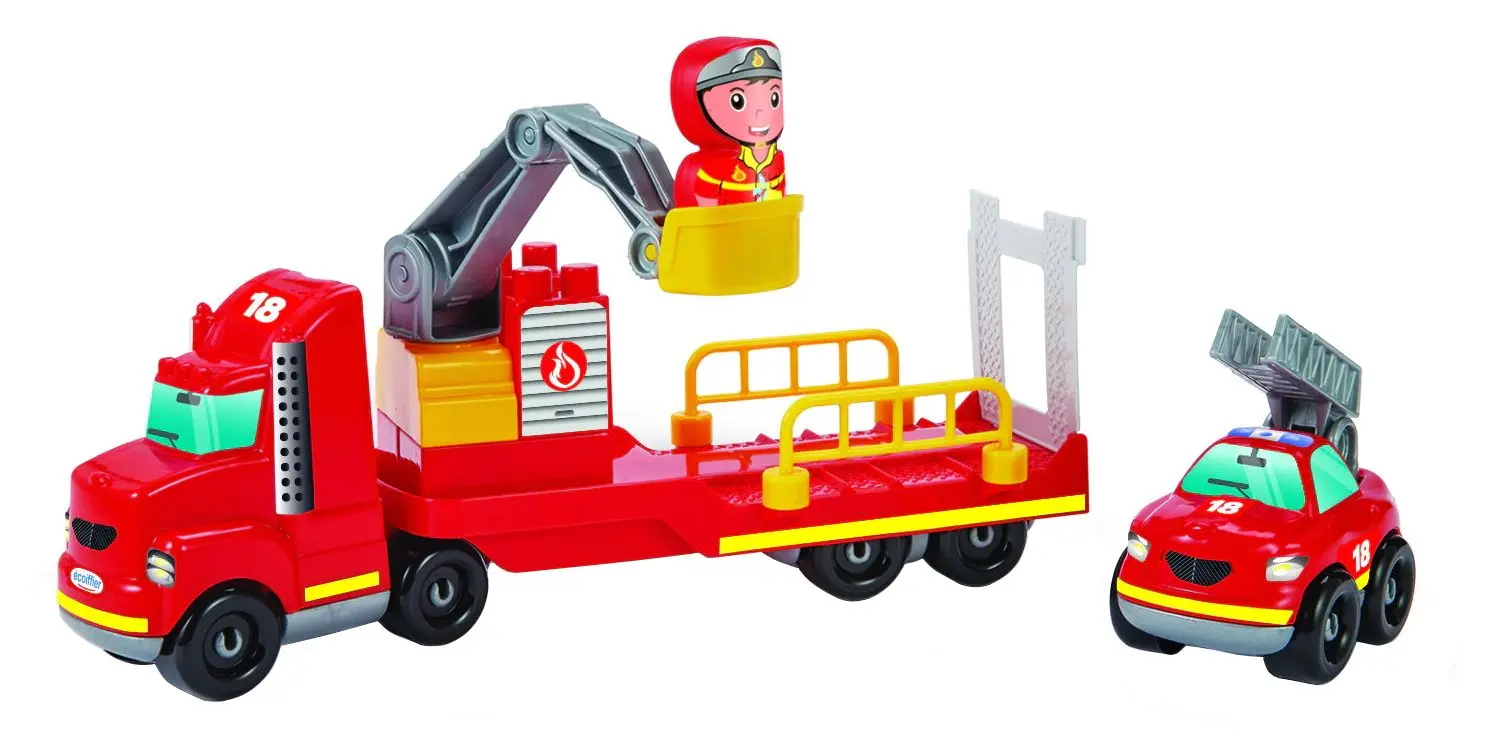 Set de joaca Ecoiffier Abrick Fireman Intervention 3290 (Red)