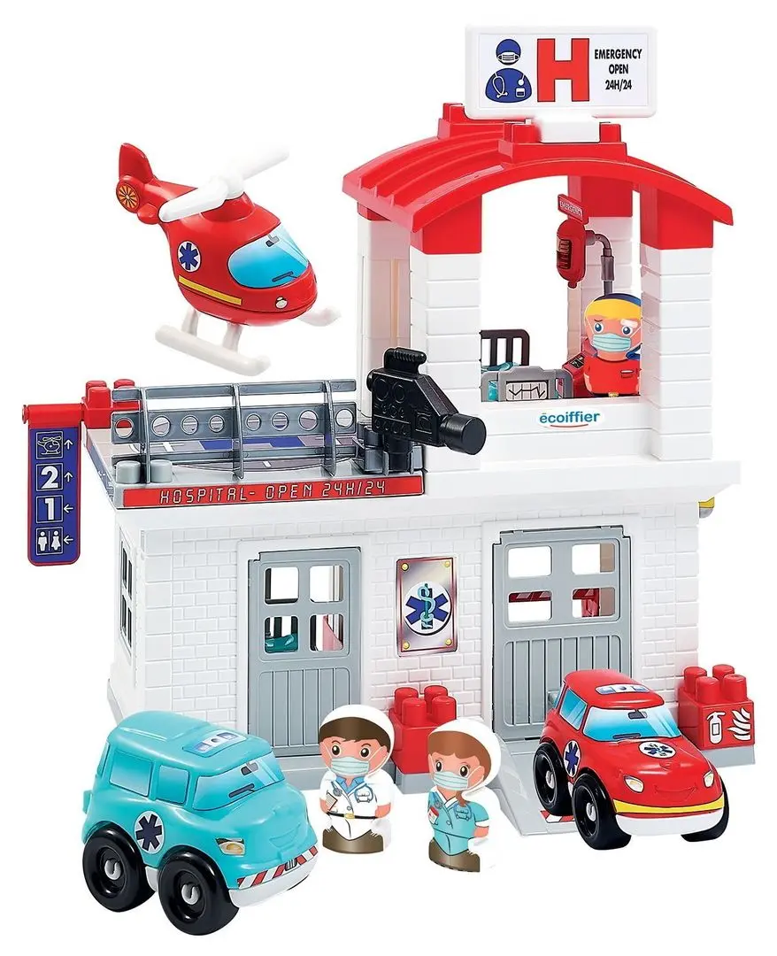 Set de joaca Ecoiffier Abrick Hospital 2998 (White)