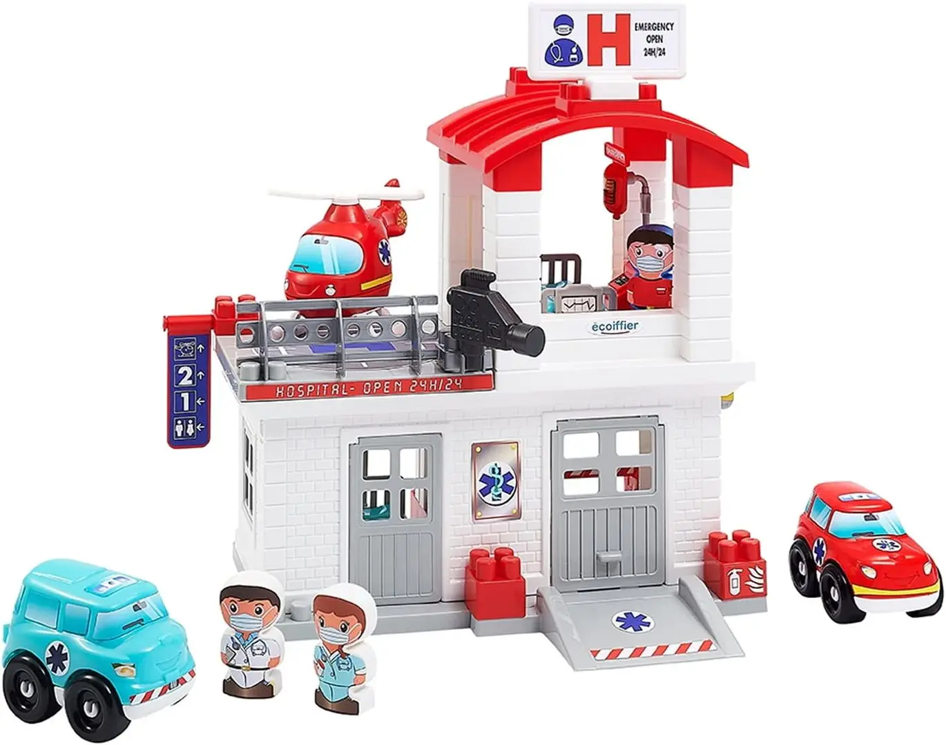 Set de joaca Ecoiffier Abrick Hospital 2998 (White)