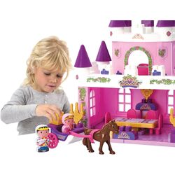 Set de joaca Ecoiffier Abrick Royal Castle 3012 (Pink/Purple) Thumb
