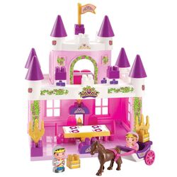 Set de joaca Ecoiffier Abrick Royal Castle 3012 (Pink/Purple)