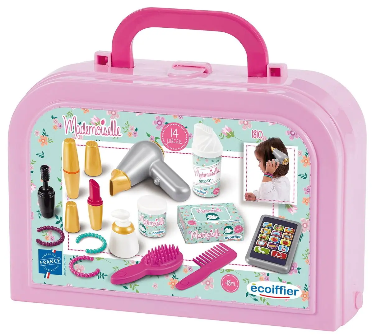 Set de joaca Ecoiffier Mademoiselle 1810 (Pink) - 3