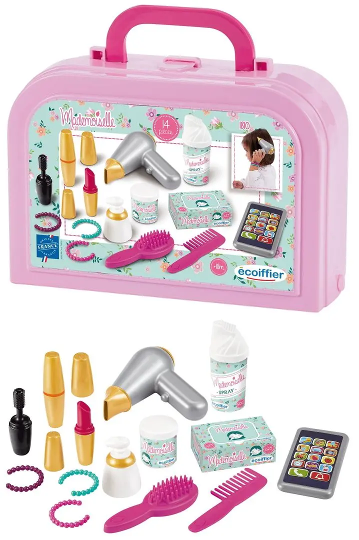 Set de joaca Ecoiffier Mademoiselle 1810 (Pink)