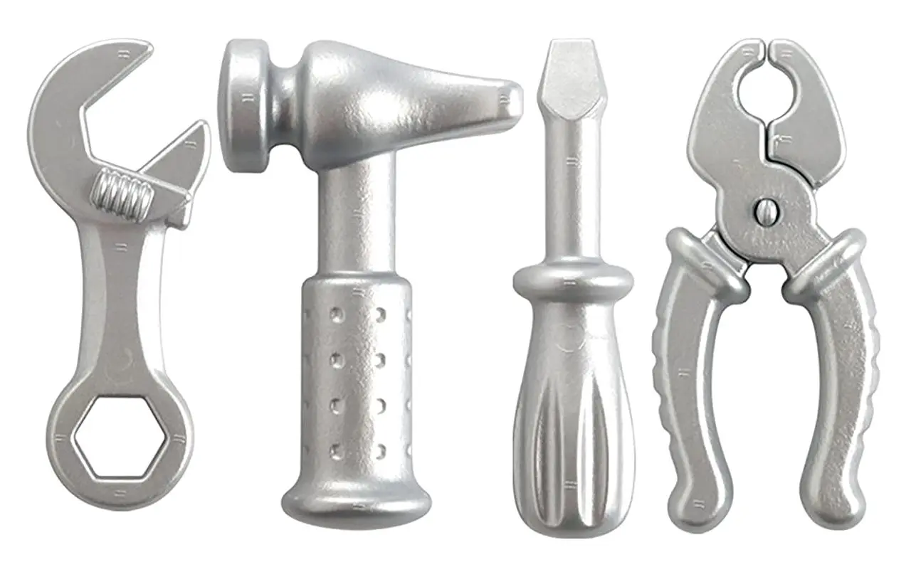 Set de joaca Ecoiffier Mecanics 2303 (Grey/Yellow) - 2