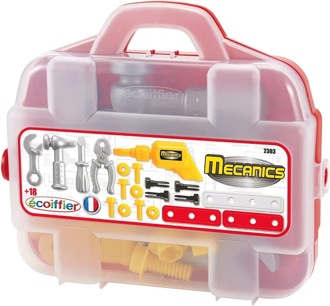 Set de joaca Ecoiffier Mecanics 2303 (Grey/Yellow) - 3
