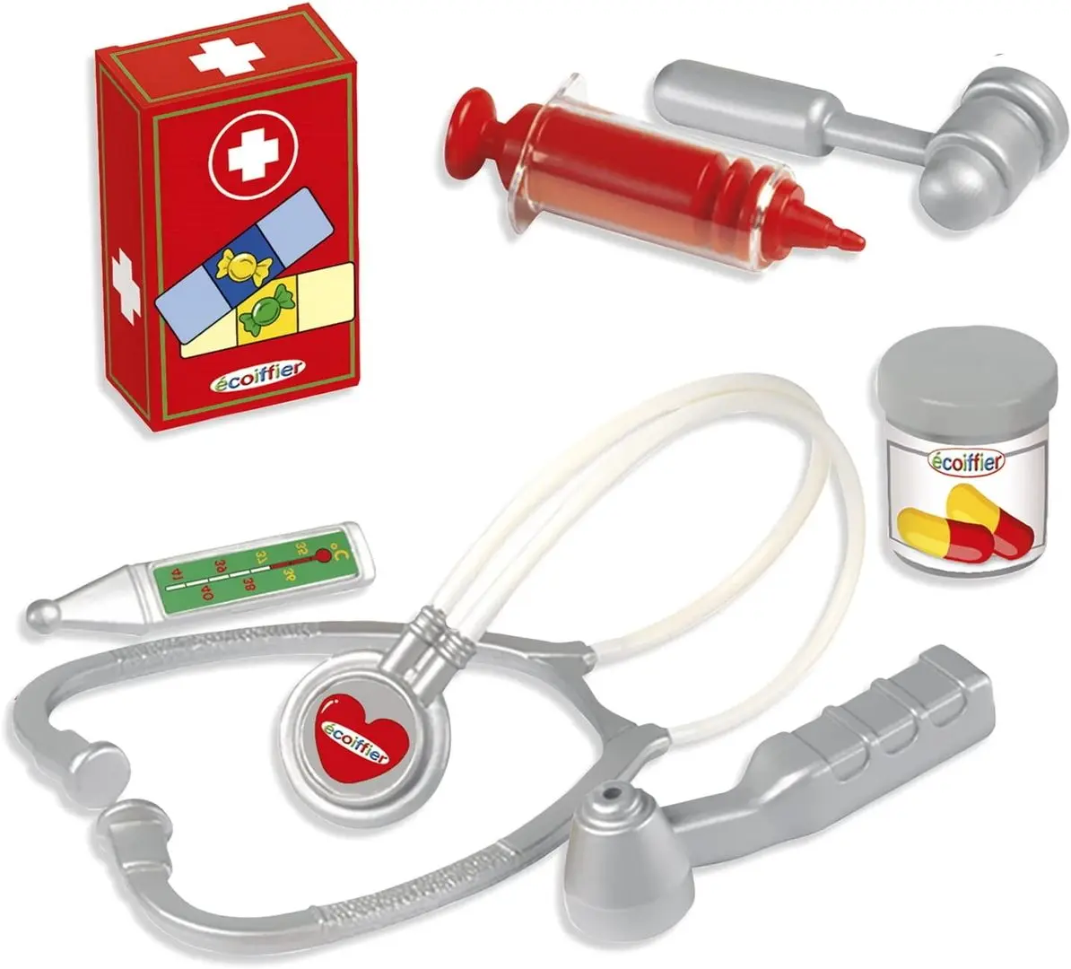 Set de joaca Ecoiffier Medical 249 (Red/Grey)