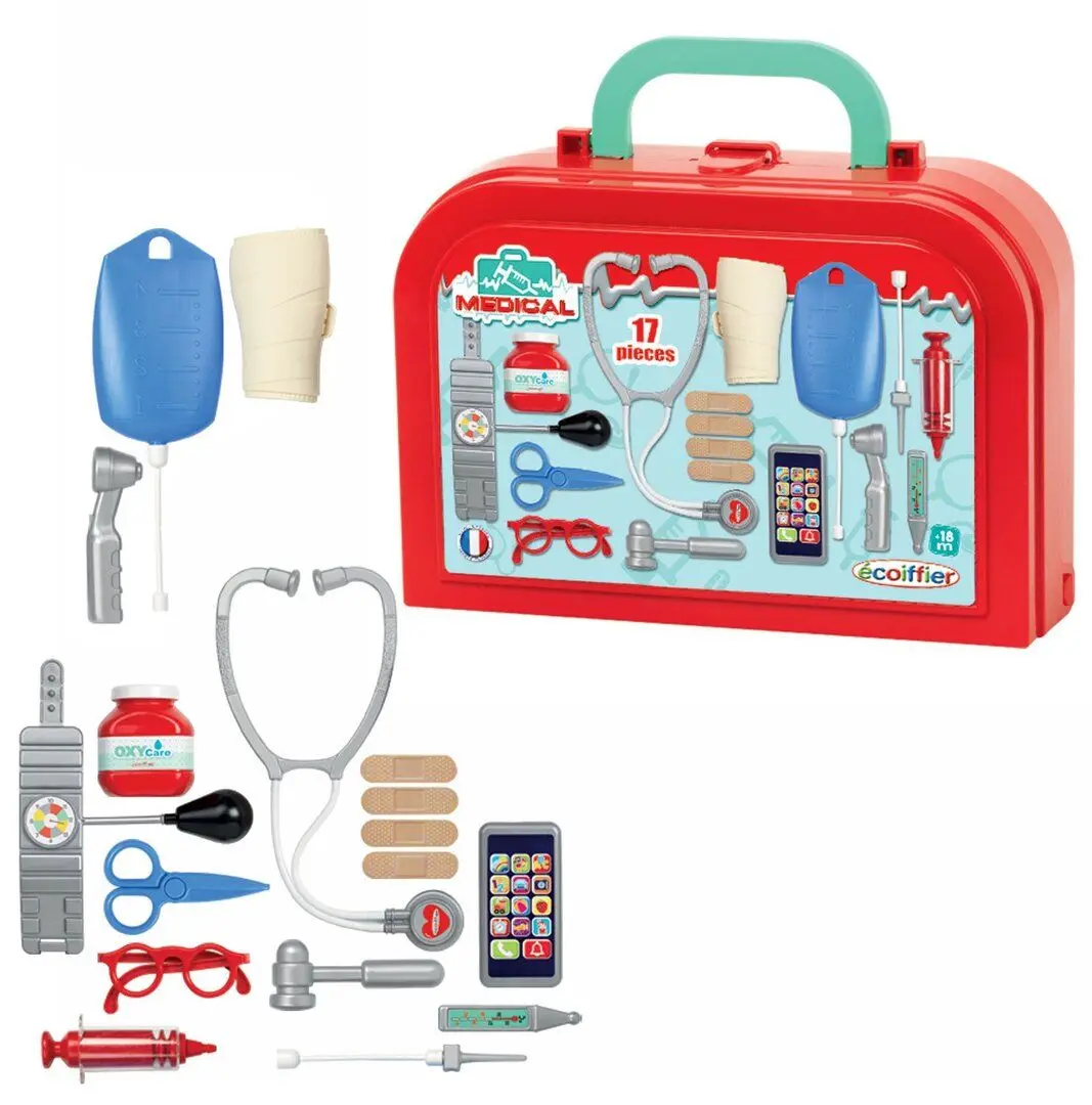 Set de joaca Ecoiffier Medical Luxury Doctor 251 (Red)