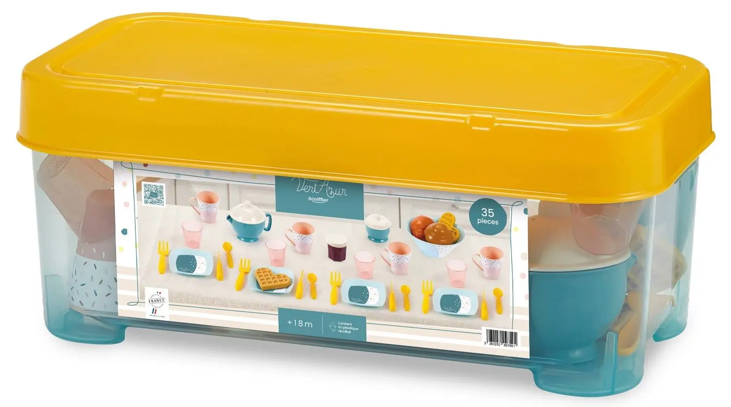 Set de joaca Ecoiffier Vert Azur Breakfast 2759 (Pink/Blue)