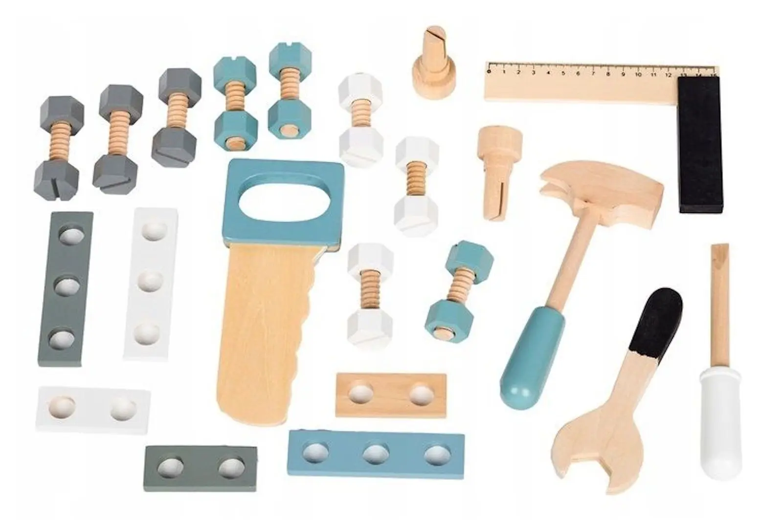 Set de joaca Ecotoys 1172 (Wood/Blue)