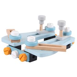 Set de joaca Ecotoys 1182N (Blue/Wood) Thumb
