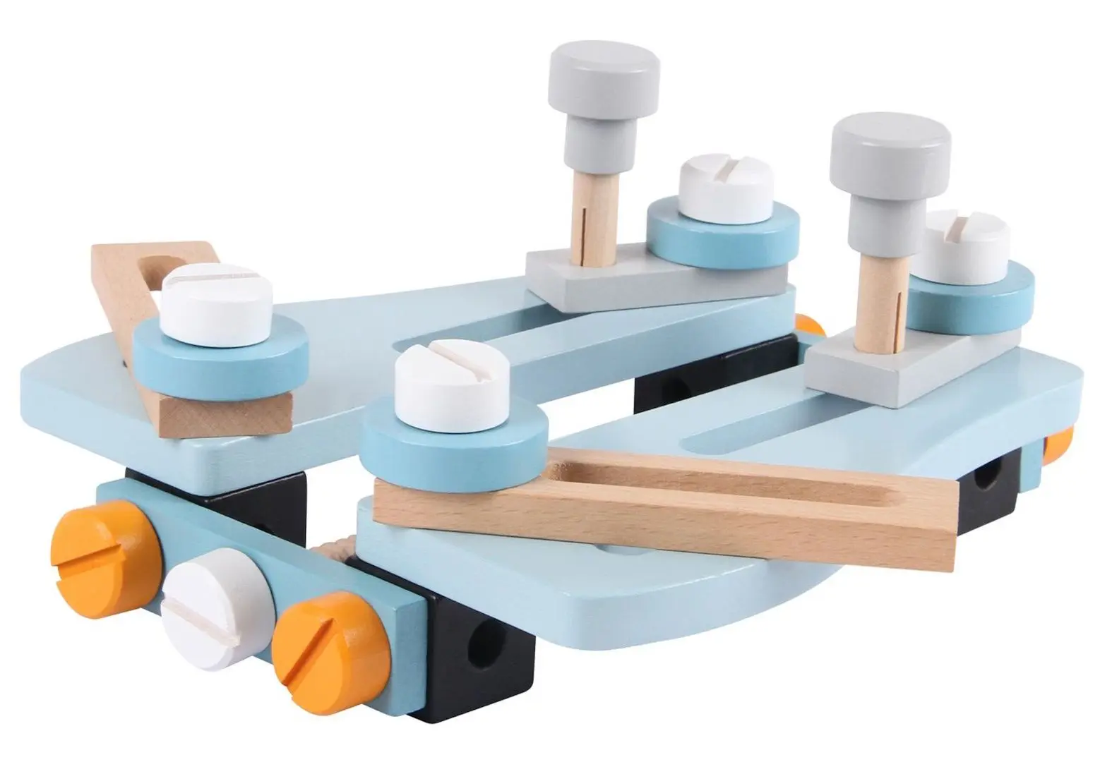 Set de joaca Ecotoys 1182N (Blue/Wood)