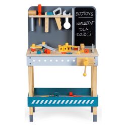 Set de joaca Ecotoys ESC-W-033 (Wood/Blue) Thumb