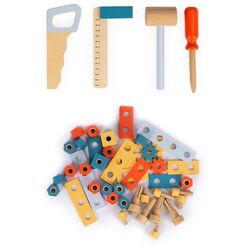 Set de joaca Ecotoys ESC-W-033 (Wood/Blue) Thumb