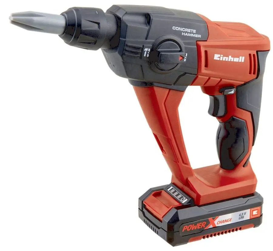 Masina de gaurit cu impact jucarie Einhell 60.000.01 (Black/Red)