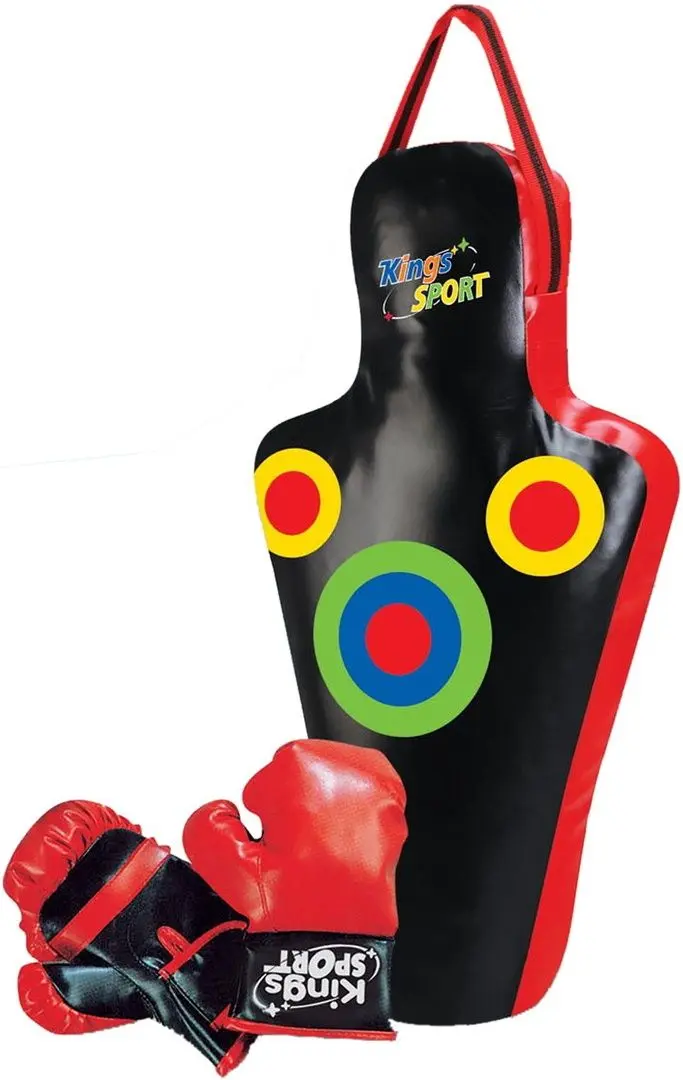Детский набор для бокса Enero Manekin 1017624 (Red/Black)