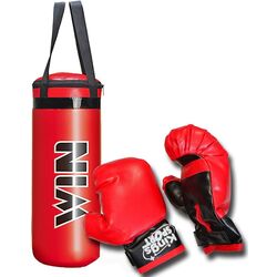Set de box pentru copii Enero Worek 1017631 (Red/Black) Thumb