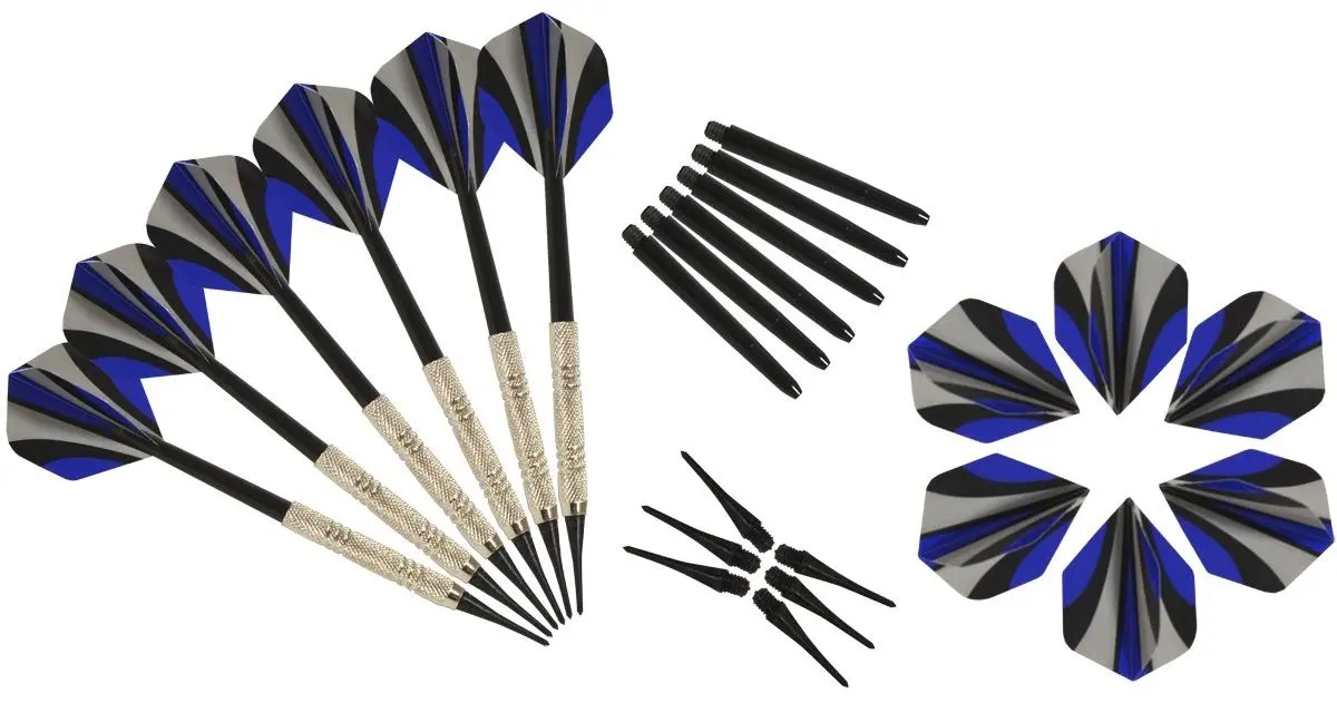 Набор дротиков Enero 1032993 (Black/Blue)