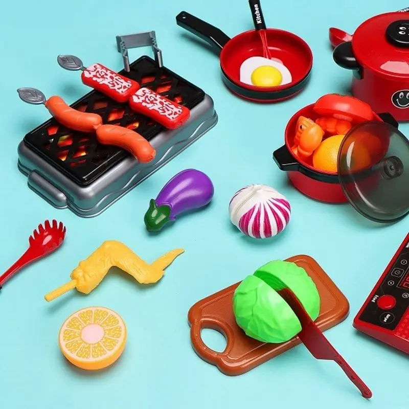 Set de joaca Essa Toys Kitchen 5731 (Red)