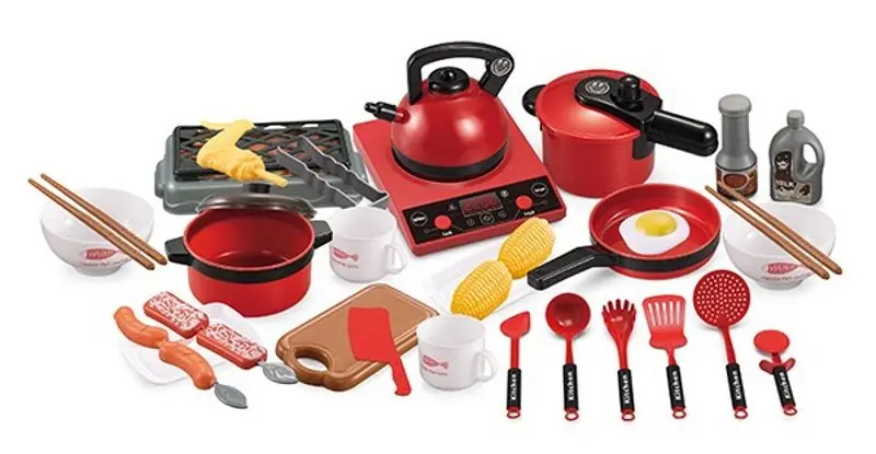 Set de joaca Essa Toys Kitchen 5731 (Red)