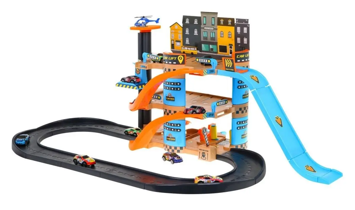 Set de joaca RamizTrack Parking Lot P9788A-2 (Multicolor)